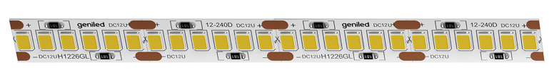 Светодиодная лента Geniled GL-240SMD2835 12В 20Вт/м 10х5000 3800-4200К IP33